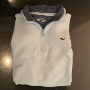 Vineyard Vines boys light blue pullover